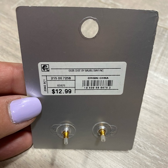 Sugarfix by Baublebar Earth Earrings NWT - Picture 2 of 2